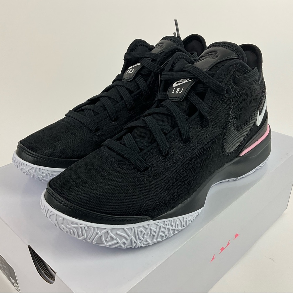 Nike Zoom LeBron NXXT Gen DR8784-003 Men's US 7 Black Basketball Shoes